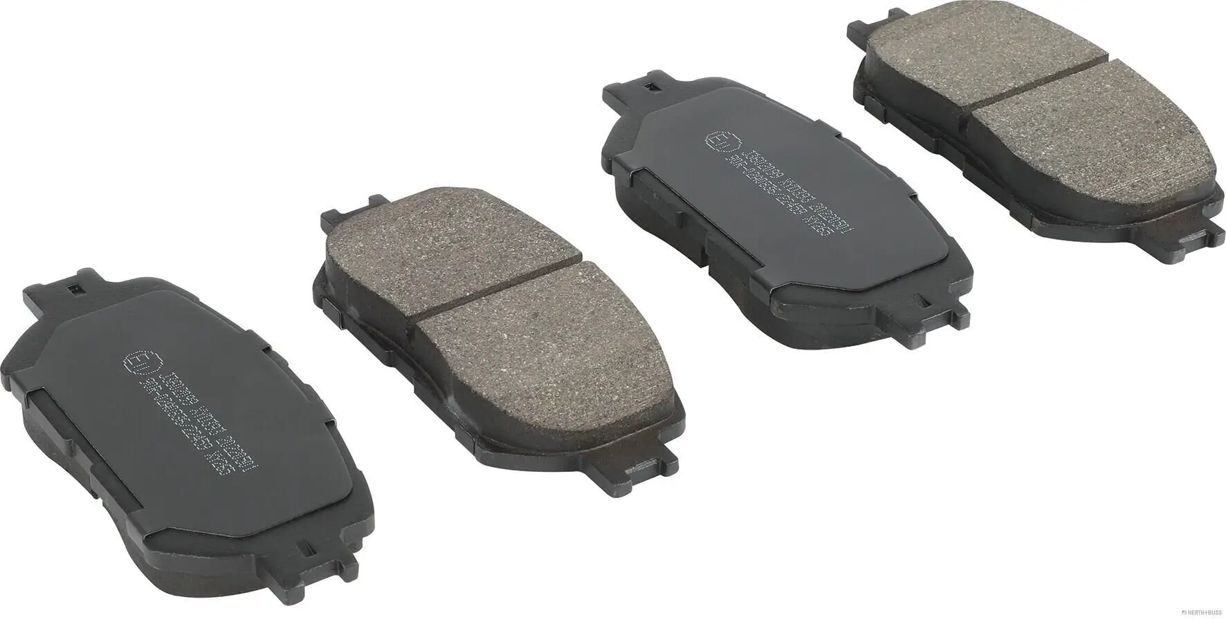 Bremsbelagsatz, Scheibenbremse Vorderachse HERTH+BUSS JAKOPARTS J3602099