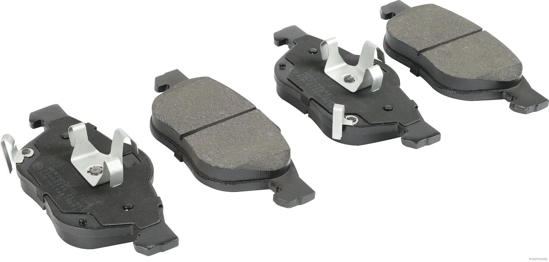 Bremsbelagsatz, Scheibenbremse Vorderachse HERTH+BUSS JAKOPARTS J3602115