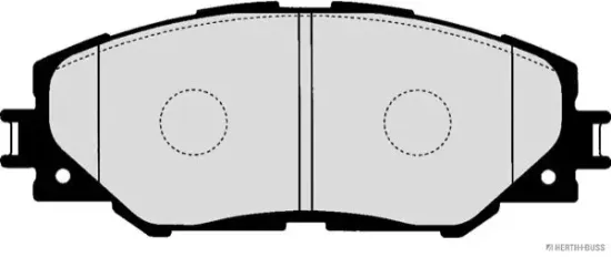 Bremsbelagsatz, Scheibenbremse HERTH+BUSS JAKOPARTS J3602124 Bild Bremsbelagsatz, Scheibenbremse HERTH+BUSS JAKOPARTS J3602124