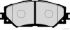 Bremsbelagsatz, Scheibenbremse HERTH+BUSS JAKOPARTS J3602125 Bild Bremsbelagsatz, Scheibenbremse HERTH+BUSS JAKOPARTS J3602125