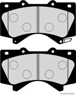Bremsbelagsatz, Scheibenbremse Vorderachse HERTH+BUSS JAKOPARTS J3602129 Bild Bremsbelagsatz, Scheibenbremse Vorderachse HERTH+BUSS JAKOPARTS J3602129