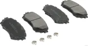 Bremsbelagsatz, Scheibenbremse Vorderachse HERTH+BUSS JAKOPARTS J3603000