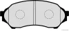 Bremsbelagsatz, Scheibenbremse Vorderachse HERTH+BUSS JAKOPARTS J3603047 Bild Bremsbelagsatz, Scheibenbremse Vorderachse HERTH+BUSS JAKOPARTS J3603047
