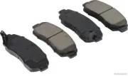 Bremsbelagsatz, Scheibenbremse Vorderachse HERTH+BUSS JAKOPARTS J3604009