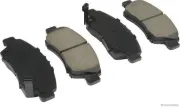 Bremsbelagsatz, Scheibenbremse Vorderachse HERTH+BUSS JAKOPARTS J3604034