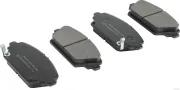 Bremsbelagsatz, Scheibenbremse Vorderachse HERTH+BUSS JAKOPARTS J3604047