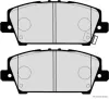 Bremsbelagsatz, Scheibenbremse Vorderachse HERTH+BUSS JAKOPARTS J3604069 Bild Bremsbelagsatz, Scheibenbremse Vorderachse HERTH+BUSS JAKOPARTS J3604069