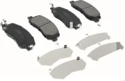 Bremsbelagsatz, Scheibenbremse Vorderachse HERTH+BUSS JAKOPARTS J3604071