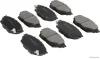 Bremsbelagsatz, Scheibenbremse HERTH+BUSS JAKOPARTS J3605005