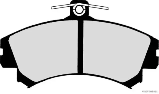 Bremsbelagsatz, Scheibenbremse Vorderachse HERTH+BUSS JAKOPARTS J3605036 Bild Bremsbelagsatz, Scheibenbremse Vorderachse HERTH+BUSS JAKOPARTS J3605036