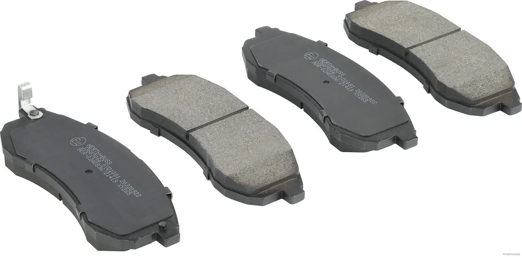 Bremsbelagsatz, Scheibenbremse Vorderachse HERTH+BUSS JAKOPARTS J3605066