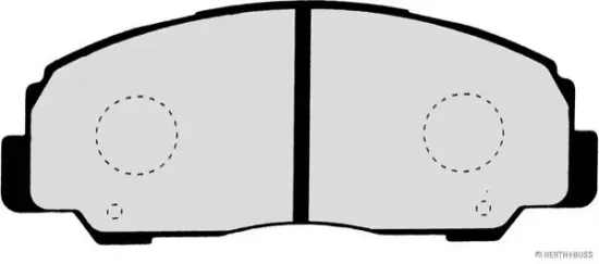 Bremsbelagsatz, Scheibenbremse Vorderachse HERTH+BUSS JAKOPARTS J3606012 Bild Bremsbelagsatz, Scheibenbremse Vorderachse HERTH+BUSS JAKOPARTS J3606012