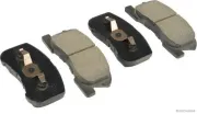 Bremsbelagsatz, Scheibenbremse Vorderachse HERTH+BUSS JAKOPARTS J3606019