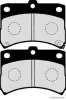 Bremsbelagsatz, Scheibenbremse Vorderachse HERTH+BUSS JAKOPARTS J3606020 Bild Bremsbelagsatz, Scheibenbremse Vorderachse HERTH+BUSS JAKOPARTS J3606020