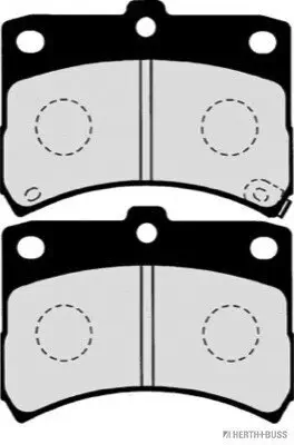 Bremsbelagsatz, Scheibenbremse Vorderachse HERTH+BUSS JAKOPARTS J3606020 Bild Bremsbelagsatz, Scheibenbremse Vorderachse HERTH+BUSS JAKOPARTS J3606020