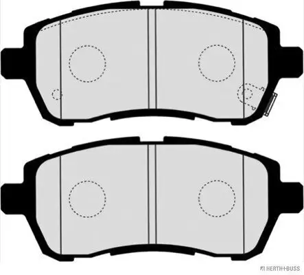 Bremsbelagsatz, Scheibenbremse Vorderachse HERTH+BUSS JAKOPARTS J3606026 Bild Bremsbelagsatz, Scheibenbremse Vorderachse HERTH+BUSS JAKOPARTS J3606026