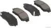 Bremsbelagsatz, Scheibenbremse Vorderachse HERTH+BUSS JAKOPARTS J3608000