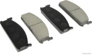 Bremsbelagsatz, Scheibenbremse Vorderachse HERTH+BUSS JAKOPARTS J3609002