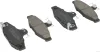 Bremsbelagsatz, Scheibenbremse Hinterachse HERTH+BUSS JAKOPARTS J3610400 Bild Bremsbelagsatz, Scheibenbremse Hinterachse HERTH+BUSS JAKOPARTS J3610400