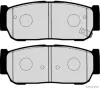 Bremsbelagsatz, Scheibenbremse Hinterachse HERTH+BUSS JAKOPARTS J3610403 Bild Bremsbelagsatz, Scheibenbremse Hinterachse HERTH+BUSS JAKOPARTS J3610403
