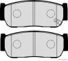 Bremsbelagsatz, Scheibenbremse Hinterachse HERTH+BUSS JAKOPARTS J3610517 Bild Bremsbelagsatz, Scheibenbremse Hinterachse HERTH+BUSS JAKOPARTS J3610517