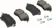 Bremsbelagsatz, Scheibenbremse Hinterachse HERTH+BUSS JAKOPARTS J3610831