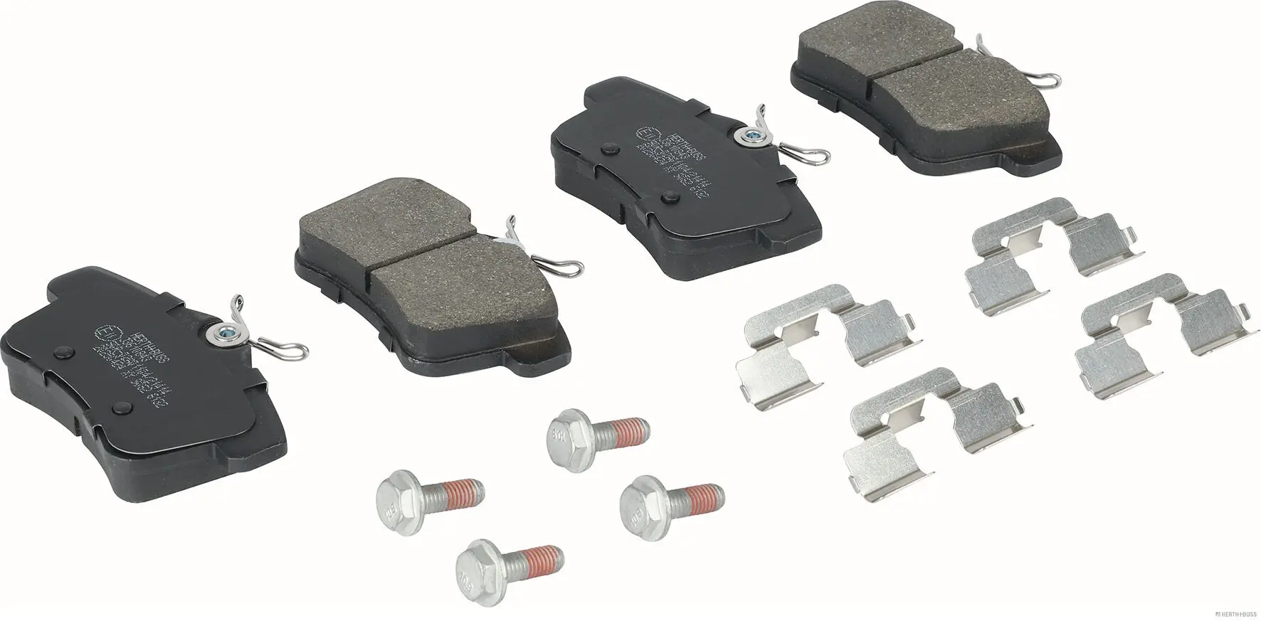 Bremsbelagsatz, Scheibenbremse Hinterachse HERTH+BUSS JAKOPARTS J3610843