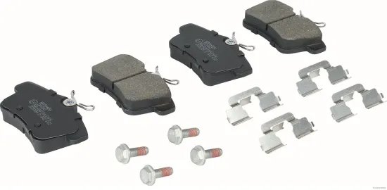 Bremsbelagsatz, Scheibenbremse Hinterachse HERTH+BUSS JAKOPARTS J3610843 Bild Bremsbelagsatz, Scheibenbremse Hinterachse HERTH+BUSS JAKOPARTS J3610843