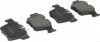 Bremsbelagsatz, Scheibenbremse Hinterachse HERTH+BUSS JAKOPARTS J3610846