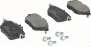 Bremsbelagsatz, Scheibenbremse Hinterachse HERTH+BUSS JAKOPARTS J3610847