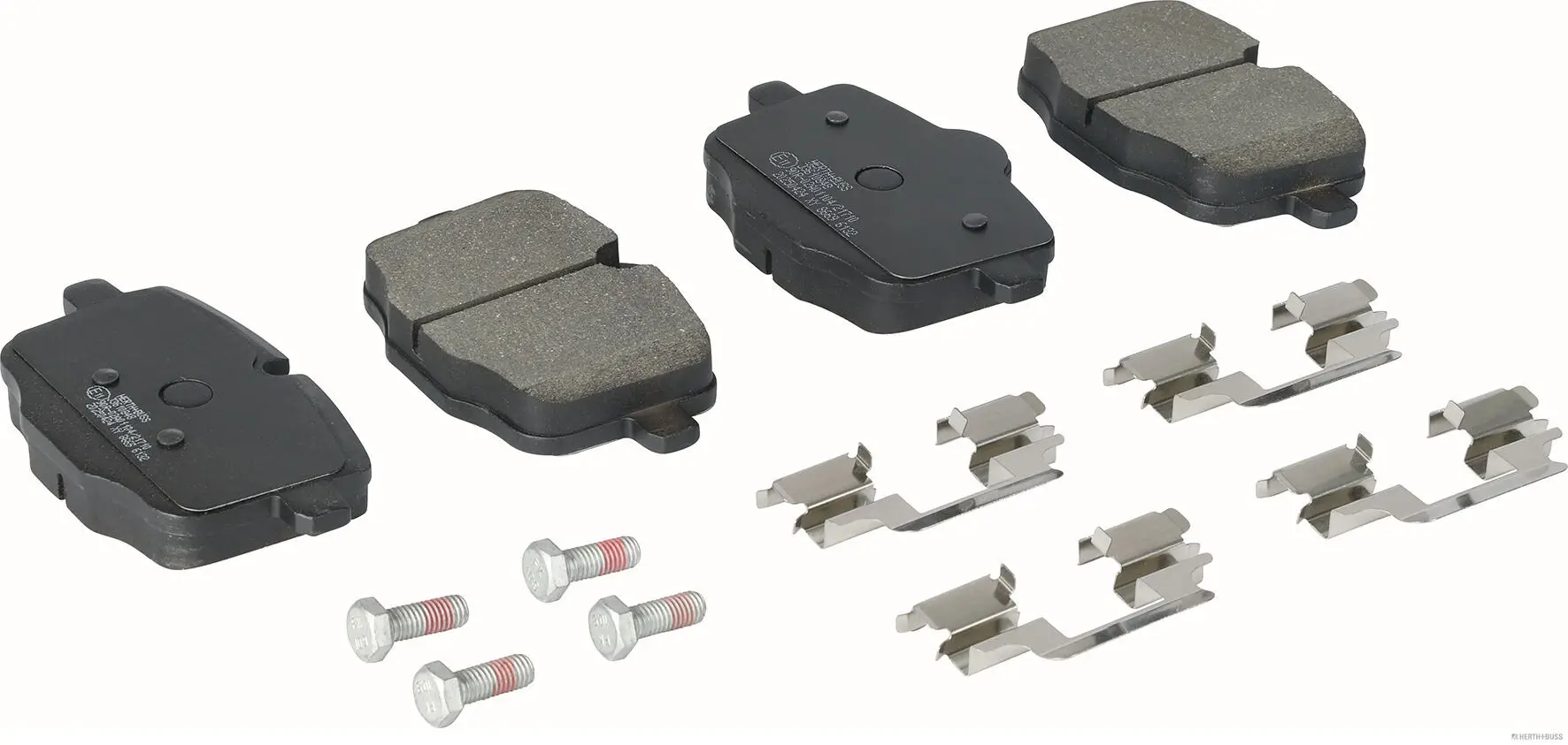 Bremsbelagsatz, Scheibenbremse Hinterachse HERTH+BUSS JAKOPARTS J3610848