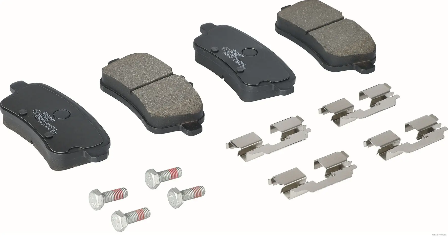 Bremsbelagsatz, Scheibenbremse Hinterachse HERTH+BUSS JAKOPARTS J3610851
