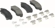 Bremsbelagsatz, Scheibenbremse Hinterachse HERTH+BUSS JAKOPARTS J3610852