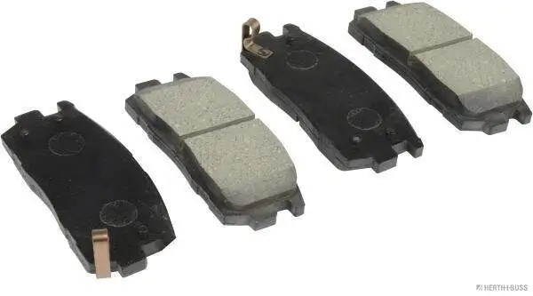 Bremsbelagsatz, Scheibenbremse Hinterachse HERTH+BUSS JAKOPARTS J3610906