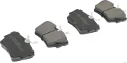Bremsbelagsatz, Scheibenbremse Hinterachse HERTH+BUSS JAKOPARTS J3611047