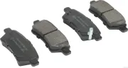 Bremsbelagsatz, Scheibenbremse Hinterachse HERTH+BUSS JAKOPARTS J3611050