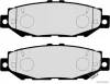 Bremsbelagsatz, Scheibenbremse Hinterachse HERTH+BUSS JAKOPARTS J3612016 Bild Bremsbelagsatz, Scheibenbremse Hinterachse HERTH+BUSS JAKOPARTS J3612016