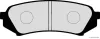Bremsbelagsatz, Scheibenbremse Hinterachse HERTH+BUSS JAKOPARTS J3612022 Bild Bremsbelagsatz, Scheibenbremse Hinterachse HERTH+BUSS JAKOPARTS J3612022