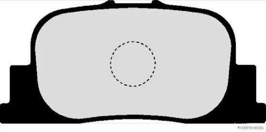 Bremsbelagsatz, Scheibenbremse Hinterachse HERTH+BUSS JAKOPARTS J3612031 Bild Bremsbelagsatz, Scheibenbremse Hinterachse HERTH+BUSS JAKOPARTS J3612031