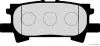 Bremsbelagsatz, Scheibenbremse Hinterachse HERTH+BUSS JAKOPARTS J3612037 Bild Bremsbelagsatz, Scheibenbremse Hinterachse HERTH+BUSS JAKOPARTS J3612037