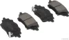 Bremsbelagsatz, Scheibenbremse Hinterachse HERTH+BUSS JAKOPARTS J3612047
