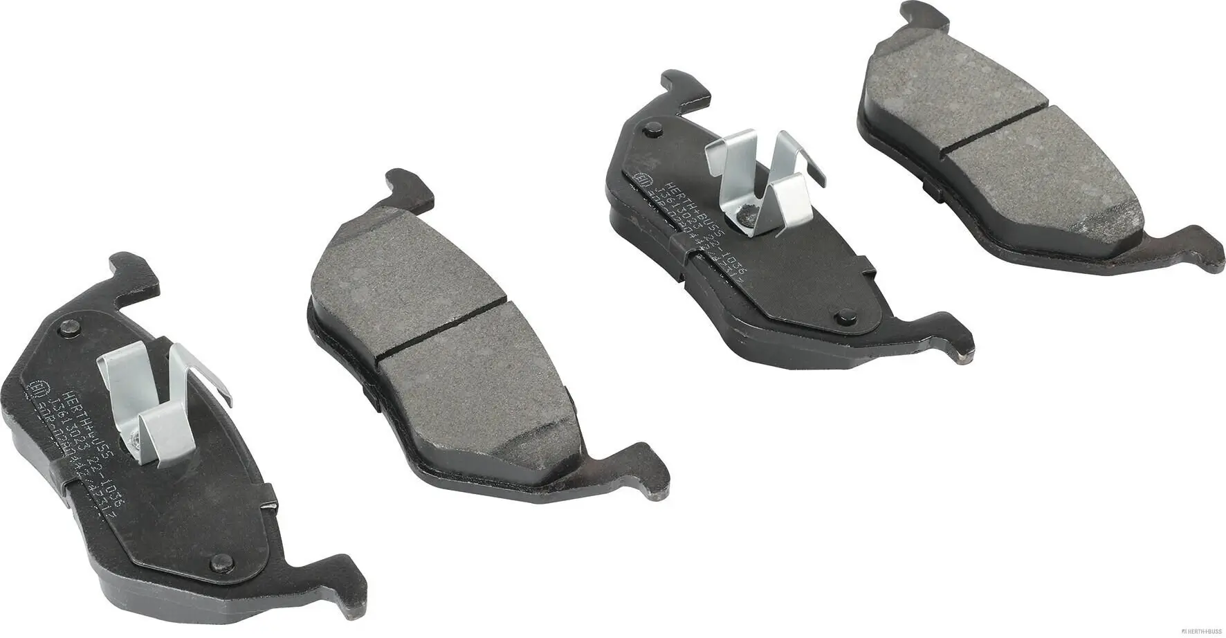 Bremsbelagsatz, Scheibenbremse Hinterachse HERTH+BUSS JAKOPARTS J3613023