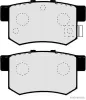 Bremsbelagsatz, Scheibenbremse Hinterachse HERTH+BUSS JAKOPARTS J3614008 Bild Bremsbelagsatz, Scheibenbremse Hinterachse HERTH+BUSS JAKOPARTS J3614008