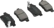 Bremsbelagsatz, Scheibenbremse Hinterachse HERTH+BUSS JAKOPARTS J3614020