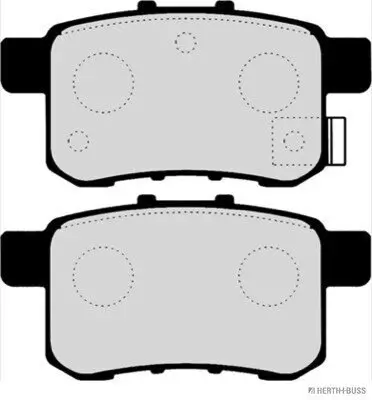 Bremsbelagsatz, Scheibenbremse Hinterachse HERTH+BUSS JAKOPARTS J3614020 Bild Bremsbelagsatz, Scheibenbremse Hinterachse HERTH+BUSS JAKOPARTS J3614020