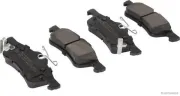 Bremsbelagsatz, Scheibenbremse Hinterachse HERTH+BUSS JAKOPARTS J3614026