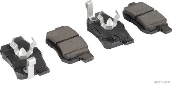 Bremsbelagsatz, Scheibenbremse Hinterachse HERTH+BUSS JAKOPARTS J3614029