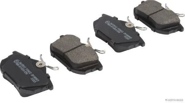 Bremsbelagsatz, Scheibenbremse Hinterachse HERTH+BUSS JAKOPARTS J3615012