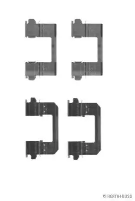 Zubehörsatz, Scheibenbremsbelag HERTH+BUSS JAKOPARTS J3661030 Bild Zubehörsatz, Scheibenbremsbelag HERTH+BUSS JAKOPARTS J3661030