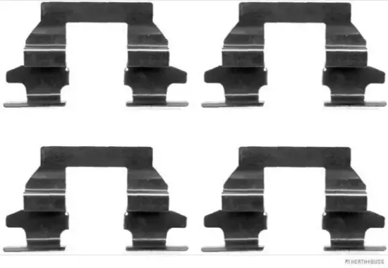 Zubehörsatz, Scheibenbremsbelag HERTH+BUSS JAKOPARTS J3661033 Bild Zubehörsatz, Scheibenbremsbelag HERTH+BUSS JAKOPARTS J3661033